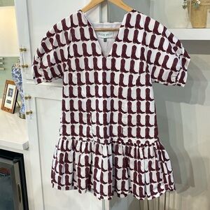 Brooke Wright Maroon Dress
